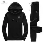 survetement philipp plein homme marque costume de pulls noir